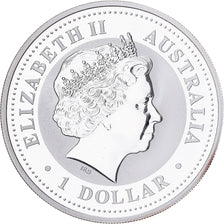 Australia, Dollar, Year of the Rooster, 2005, 1 Oz, Plata, FDC
