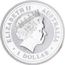 Australia, Dollar, Year of the Rooster, 2005, 1 Oz, Plata, FDC