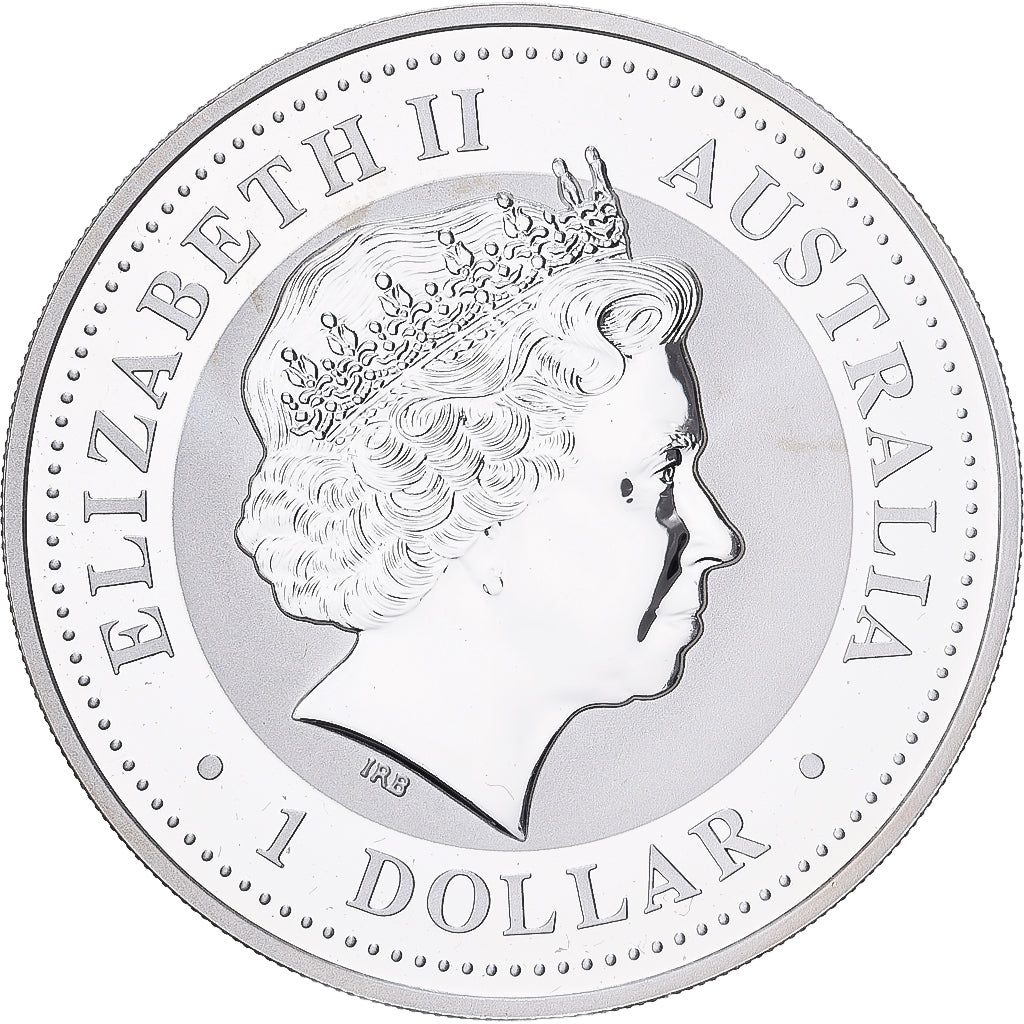 Australia, Dollar, Year of the Dog, 2006, 1 Oz, Srebro, MS(65-70)