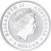 Australia, Dollar, Kookaburra, 2017, 1 Oz, Silver, MS(65-70)