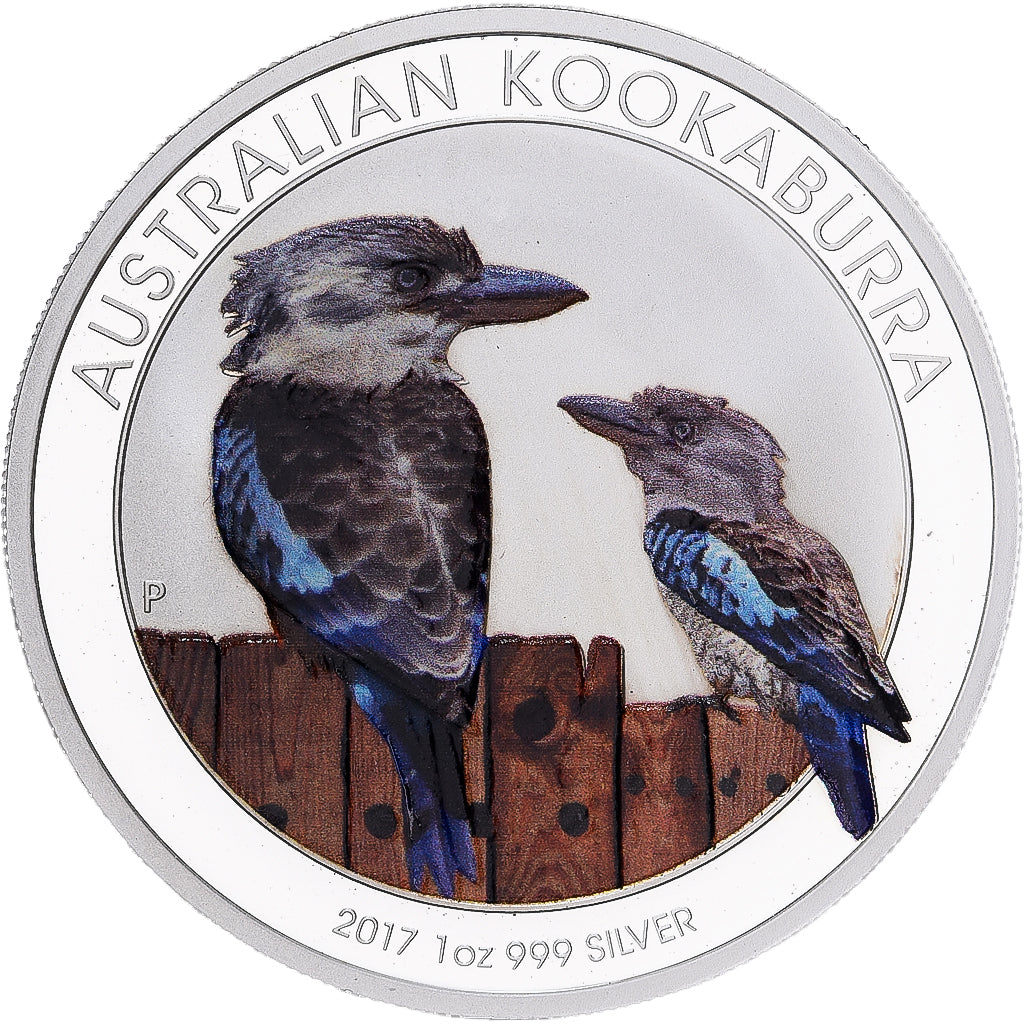 Australia, Dollar, Kookaburra, 2017, 1 Oz, Silver, MS(65-70)