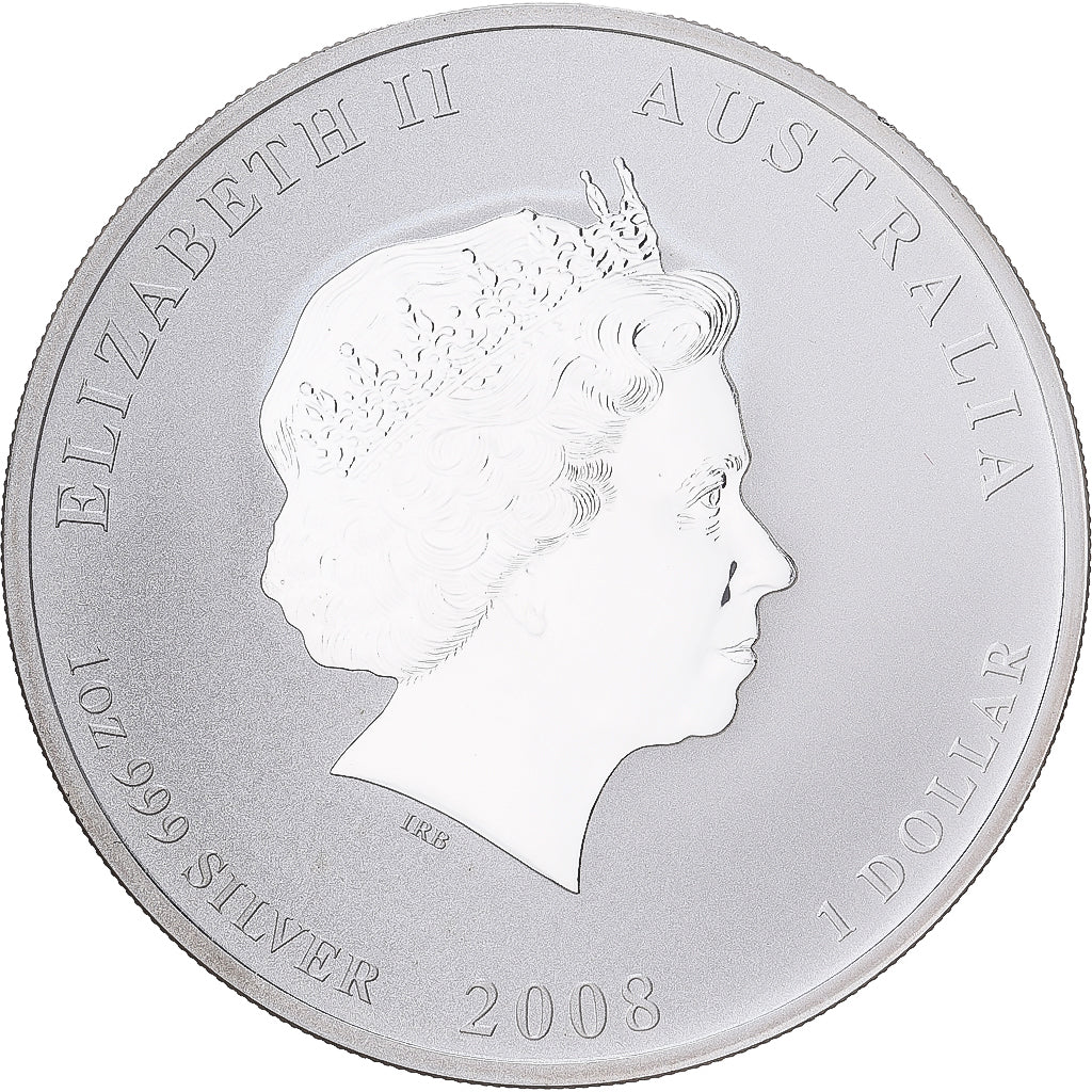 Australien, Dollar, Year of the Mouse, 2008, 1 Oz, Silber, STGL