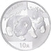 CHINA, REPÚBLICA POPULAR DA, 10 Yüan, 2008, Prata, MS(65-70), KM:1980