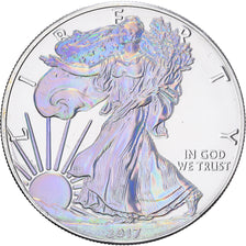 États-Unis, Dollar, Silver Eagle, 2017, 1 Oz, Argent, FDC