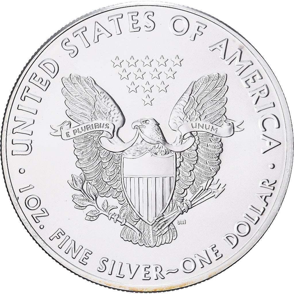 États-Unis, Dollar, Silver Eagle, 2017, 1 Oz, Argent, FDC