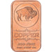 United States, Medal, LINGOTIN BISON, Copper, 1 Oz, MS(63)