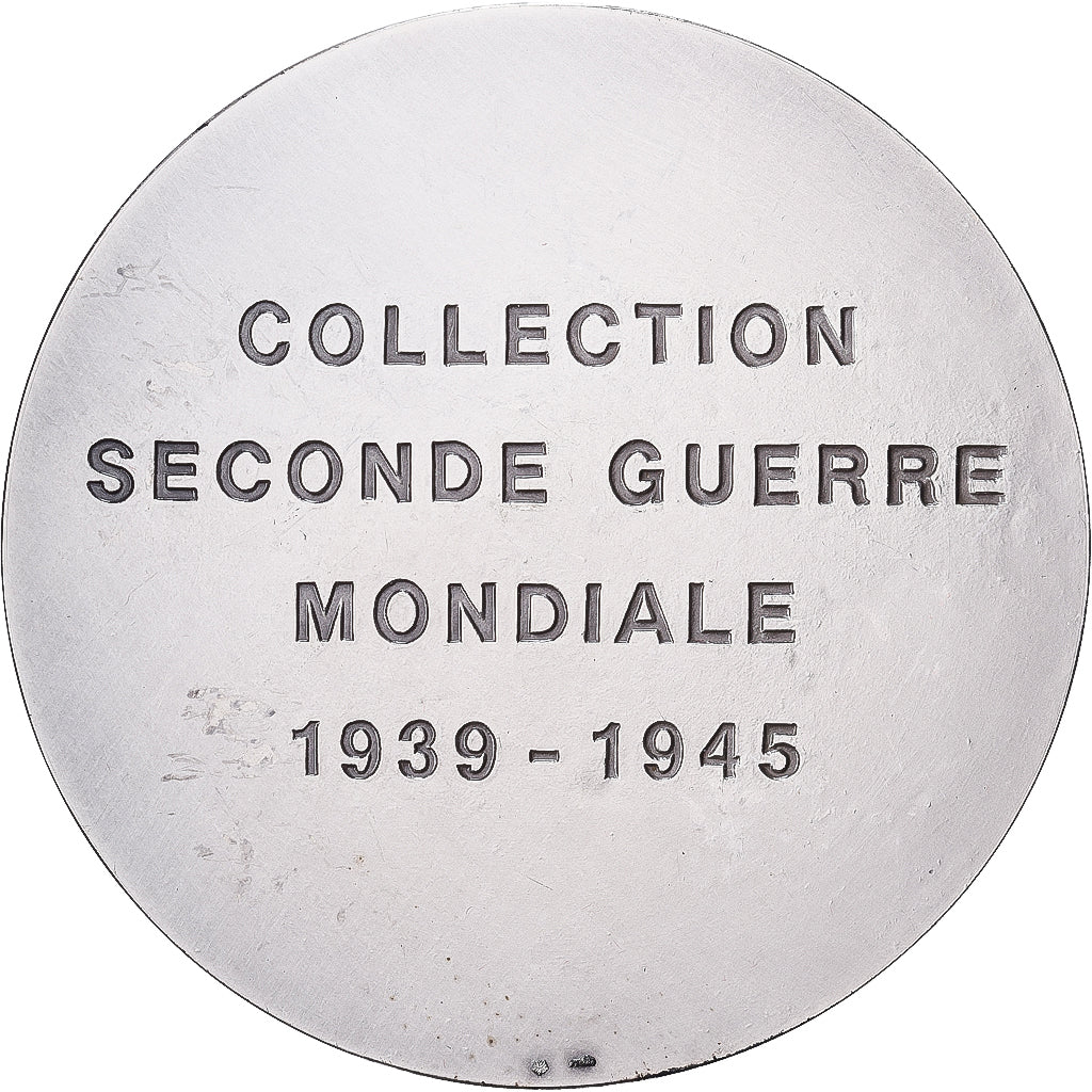 França, medalha, Général Leclerc, Maréchal de France, Bronze Prateado