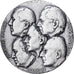 Francia, medaglia, Marin-Duchesne-Bourdan-Schumann-Oberle, Bronzo argentato