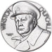 Francia, medalla, Winston Churchill, Bronce plateado, Turin, EBC