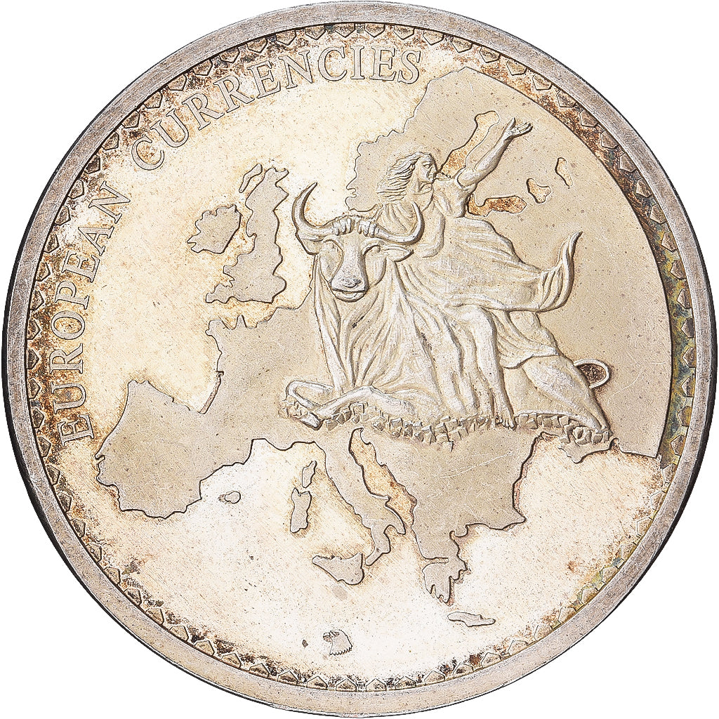 Tschechische Republik, Medaille, European Currencies, Kupfer-Nickel, VZ