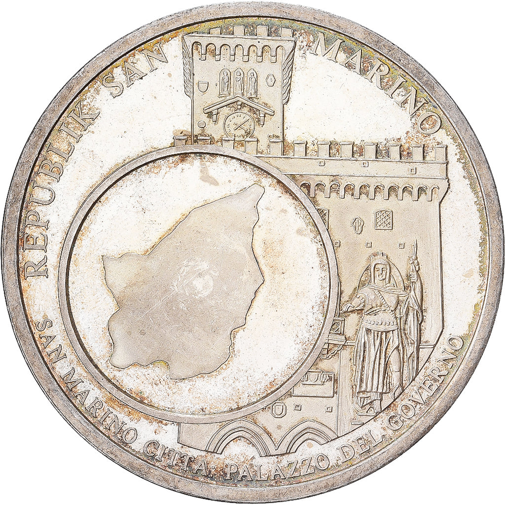 San Marino, Medaille, European Currencies, Cupro-nikkel, PR