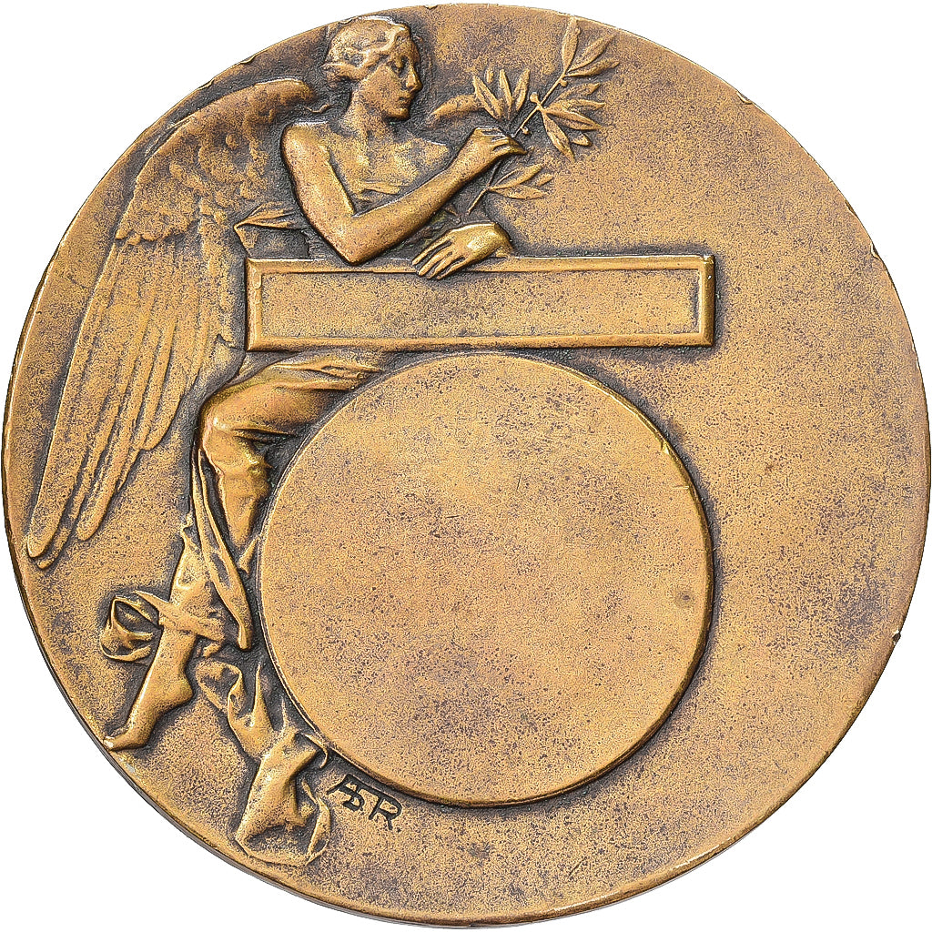 Francia, medaglia, Marianne, République Française, Bronzo, Rivet, SPL-