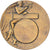França, medalha, Marianne, République Française, Bronze, Rivet, AU(55-58)