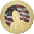 France, Medal, Seconde Guerre Mondiale, Eisenhower, 2015, Copper Gilt, MS(65-70)