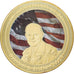 França, medalha, Seconde Guerre Mondiale, Eisenhower, 2015, Cobre Dourado