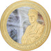 França, medalha, Général Charles de Gaulle, 2015, Cobre Dourado, MS(65-70)