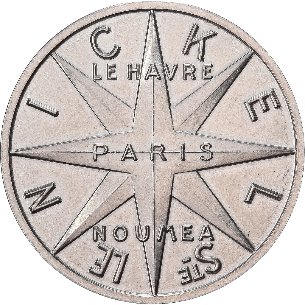 Francia, medaglia, Nouvelle Calédonie, Société Le Nickel, Nichel, Simon, SPL