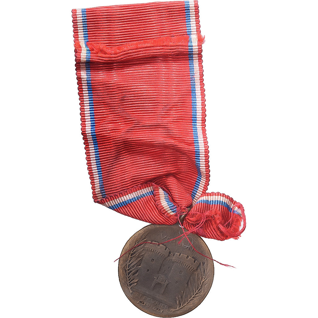 França, Verdun , On ne passe pas, WAR, medalha, 1916, Qualidade Excelente