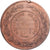 Francia, medaglia, Choléra, Seine Inférieure, 1884, Rame, Lecomte, BB