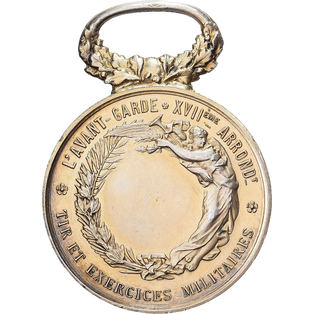 Francia, medaglia, Avant-Garde, Tir et Exercices Militaires, XVIIème