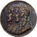 França, medalha, Société Franklin et Montyon, 1833, Bronze, VF(30-35)