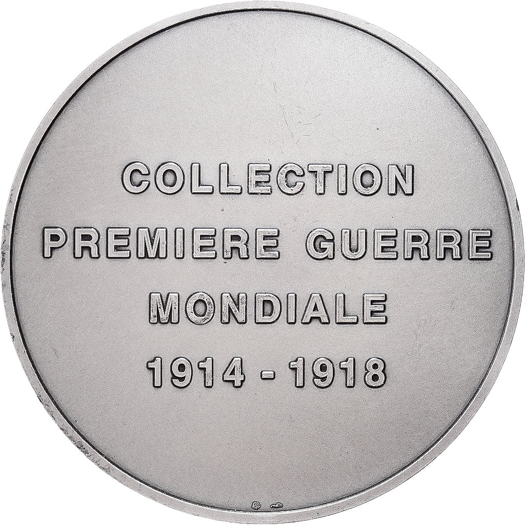 França, medalha, F. Foch, Maréchal de France, Bronze Prateado, Prud'homme.G