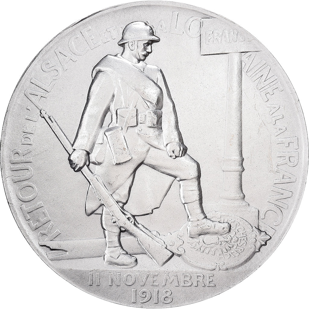Frankreich, Medaille, Retour de l'Alsace et de la Lorraine à la France