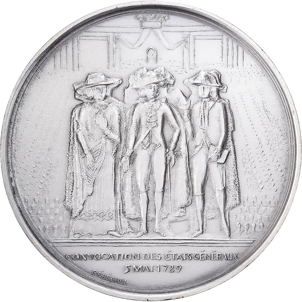 Francia, medaglia, Bicentenaire de la Révolution Française, 1989, Bronzo