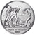 France, Medal, Révolution Française, Nuit du 4 Août, 1989, Silvered bronze