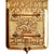Francia, Broche, Ville de Bordeaux, Gilt Metal, FDC