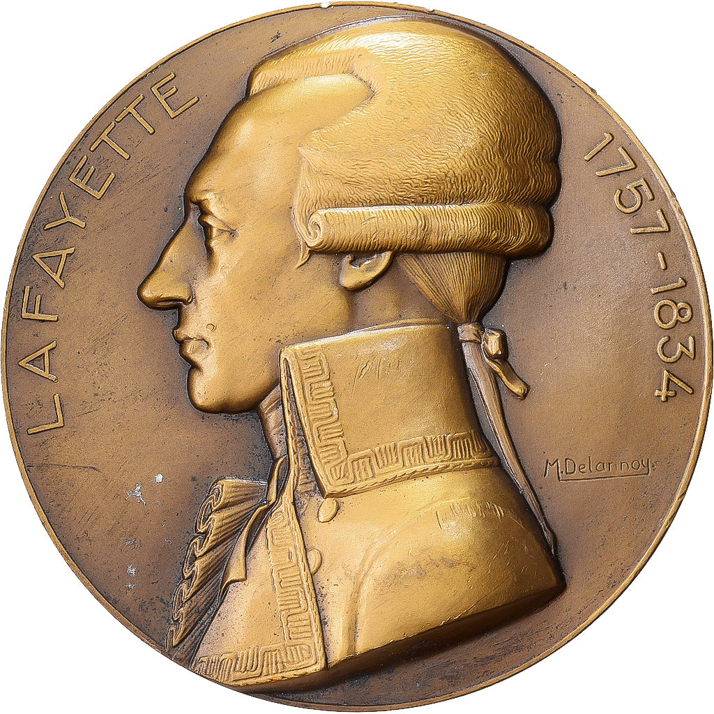 France, Médaille, Compagnie Générale Transatlantique, Paquebot Lafayette