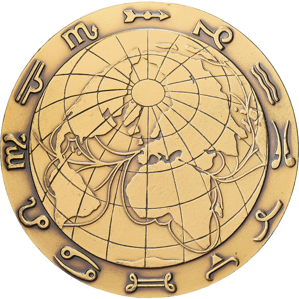 Francia, medaglia, Le Havre de Grâce, Eire-England, Salamandre, 1994, Bronzo