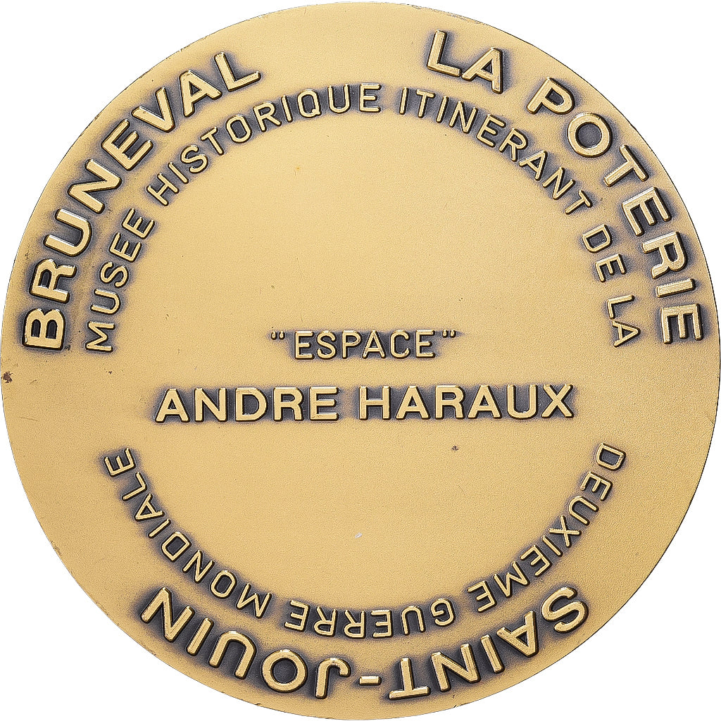 Francia, medaglia, Cinquantenaire de l'Opération Biting, 1992, Bronzo, Pilon