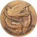 França, medalha, Semaine de Léningrad au Havre, 1986, Bronze, MS(63)