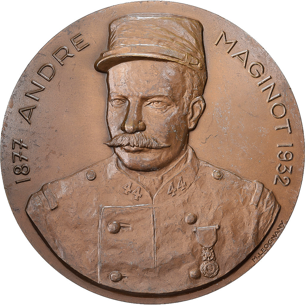 França, medalha, 80ème Anniversaire de l'Union Fraternelle, Maginot, 1982
