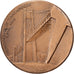 França, medalha, Pont-Route de Tancarville, Chambre de Commerce du Havre, 1959