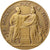 France, Medal, La Banque de France, La Sagesse fixe la Fortune, 1950, Bronze