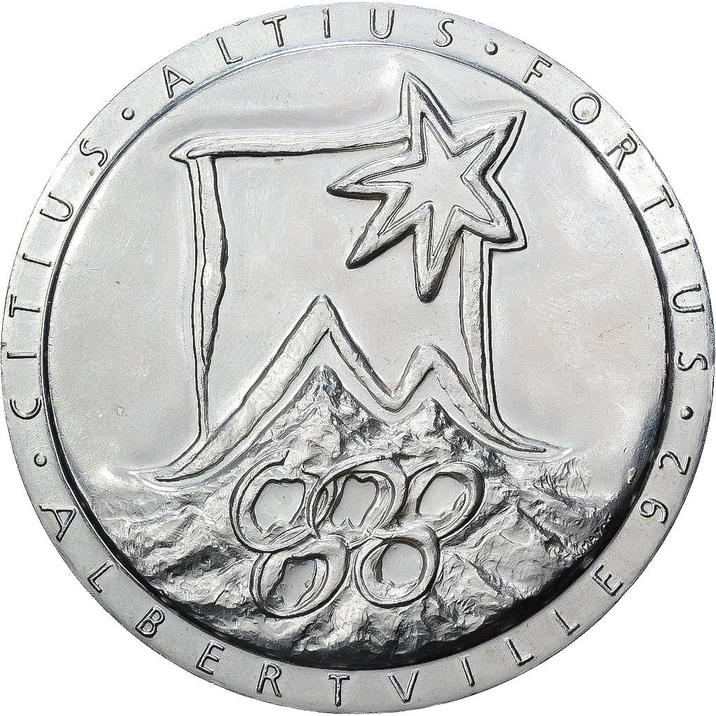 Francia, medaglia, Participation medal, Albertville Olympic Winter Games, 1992