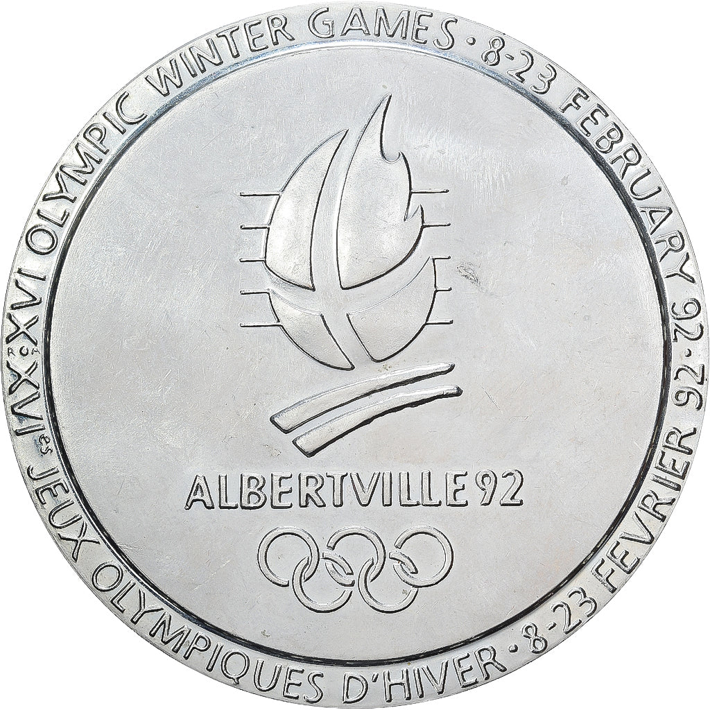 Francia, medaglia, Participation medal, Albertville Olympic Winter Games, 1992