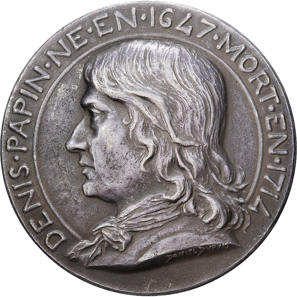 Francia, medaglia, Syndicat des Industries Mécaniques de France, Denis Papin