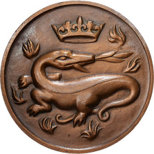 France, Medal, Municipalité du Havre, Politics, Monlon, AU(55-58), Bronze