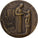 France, Medal, Banque, Caisse d'Epargne du Havre, 1937, Bronze, Blin, AU(55-58)