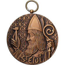Frankrijk, Medaille, Compagnons de Saint Eloi, Syndicat des Serruriers, Bronzen