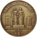 France, Médaille, Château-Thierry, Monument Américain, Bronze, TTB+, Possesse