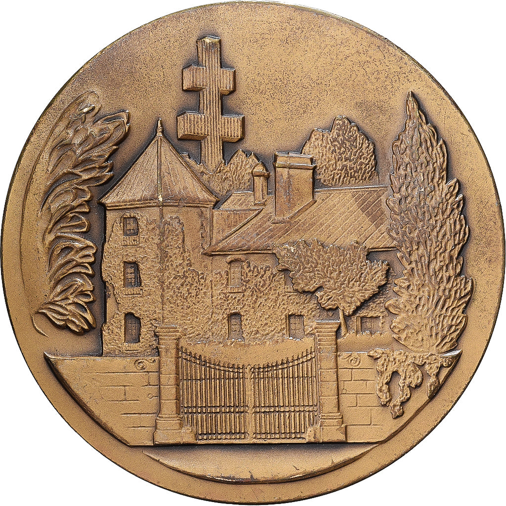 Frankreich, Medaille, Hommage au Général de Gaulle, La Boisserie, 1970