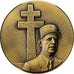 Frankreich, Medaille, Centenaire du Général De Gaulle, 1990, Silvered bronze