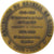 France, Médaille, Centenaire du Général De Gaulle, 1990, Bronze argenté, SPL