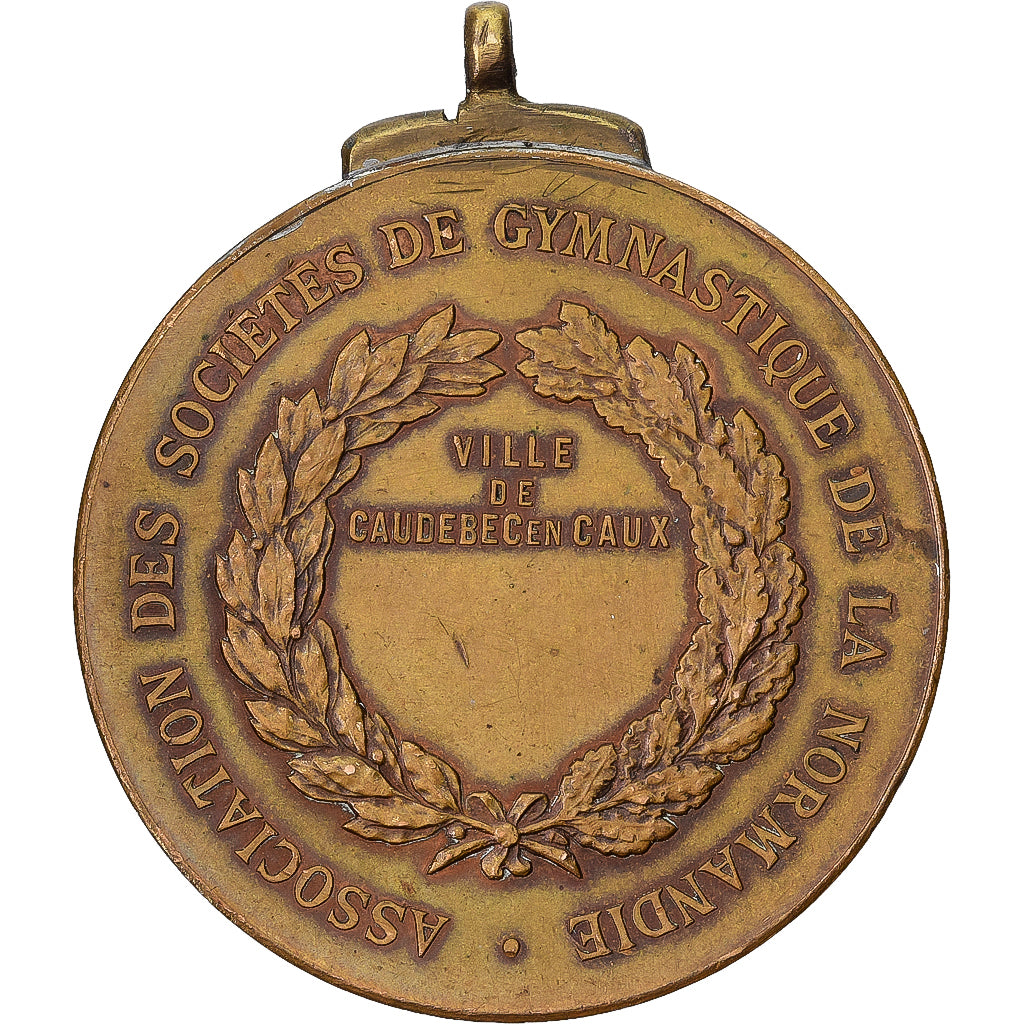 Frankreich, Medaille, Association des Sociétés de Gymnastique de Normandie
