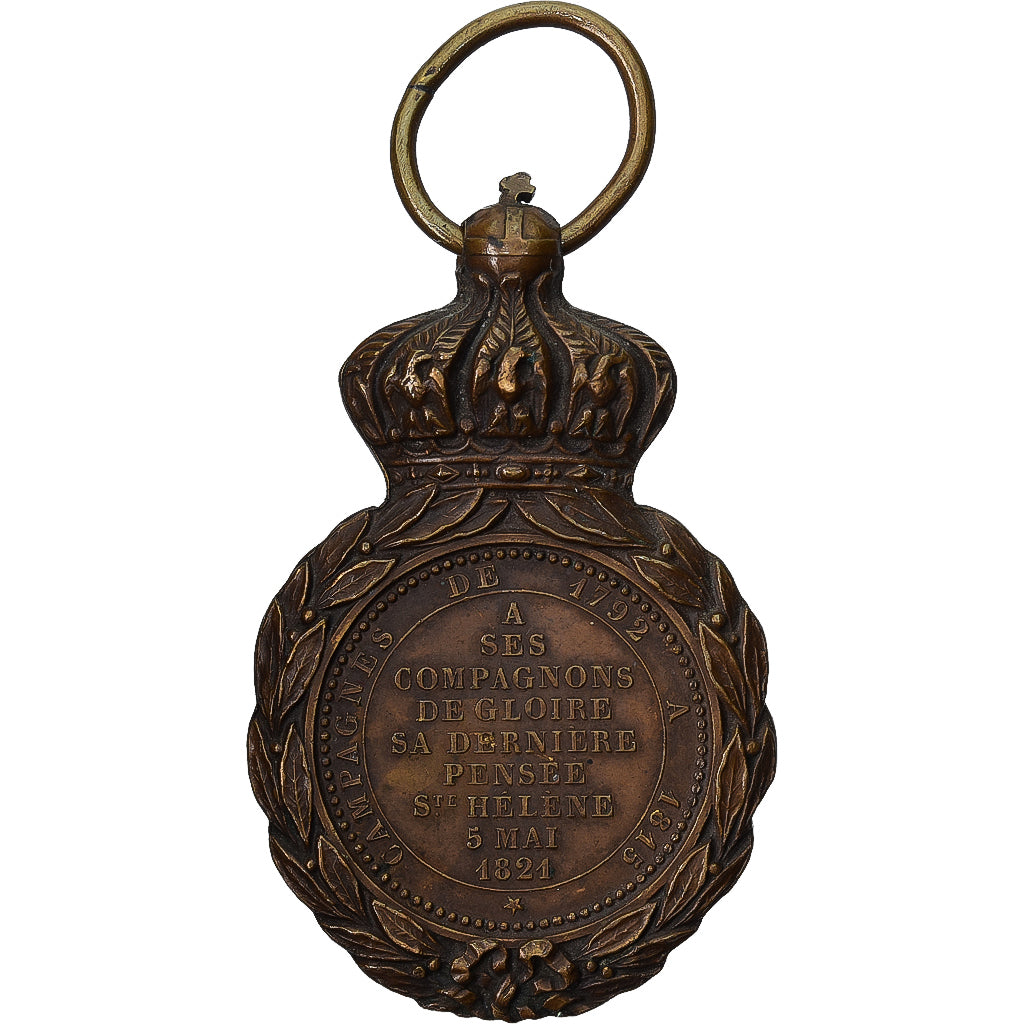 Frankreich, Médaille de Sainte-Hélène, Medaille, 1857, Excellent Quality