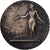 Frankreich, Medaille, Femme aux Rameaux, Silvered bronze, SS